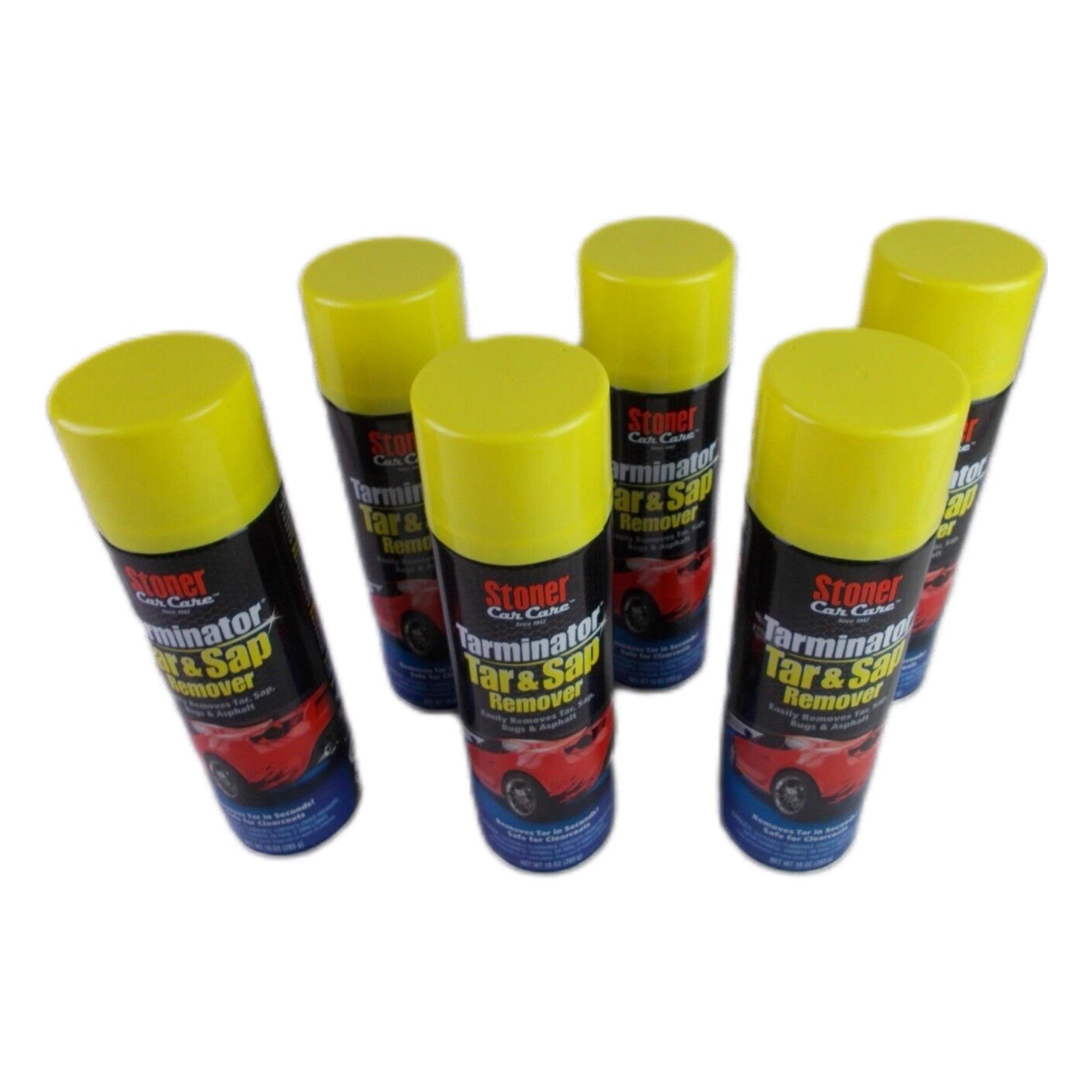 TARMINATOR Tar & Sap Remover Auto Paint Safe Quick Action 16 oz (6-Pack)