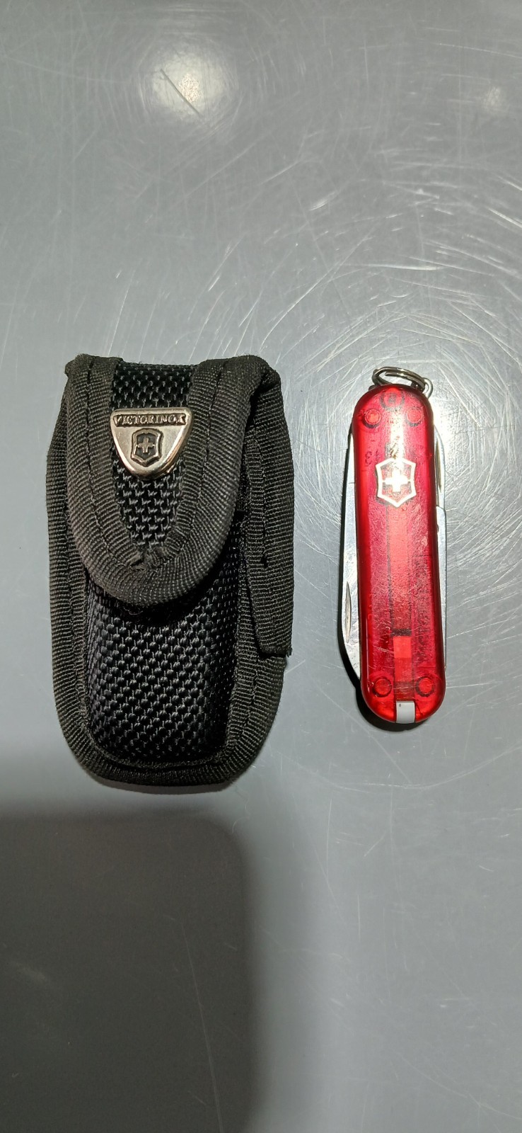 Victorinox - Black Fabric Pouch for 58mmm Victorinox Swiss  Classic SD