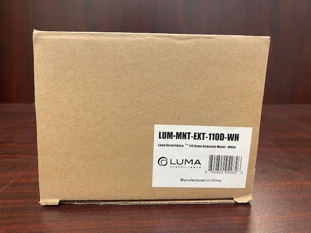 Luma LUM-MNT-EXT6-110D-WH 110 Series Dome Camera Extension Mount White (NEW)