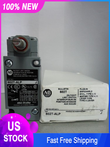 New Allen Bradley 802T-ALP Oil Tight Side Rotary Limit Switch Series J NIB