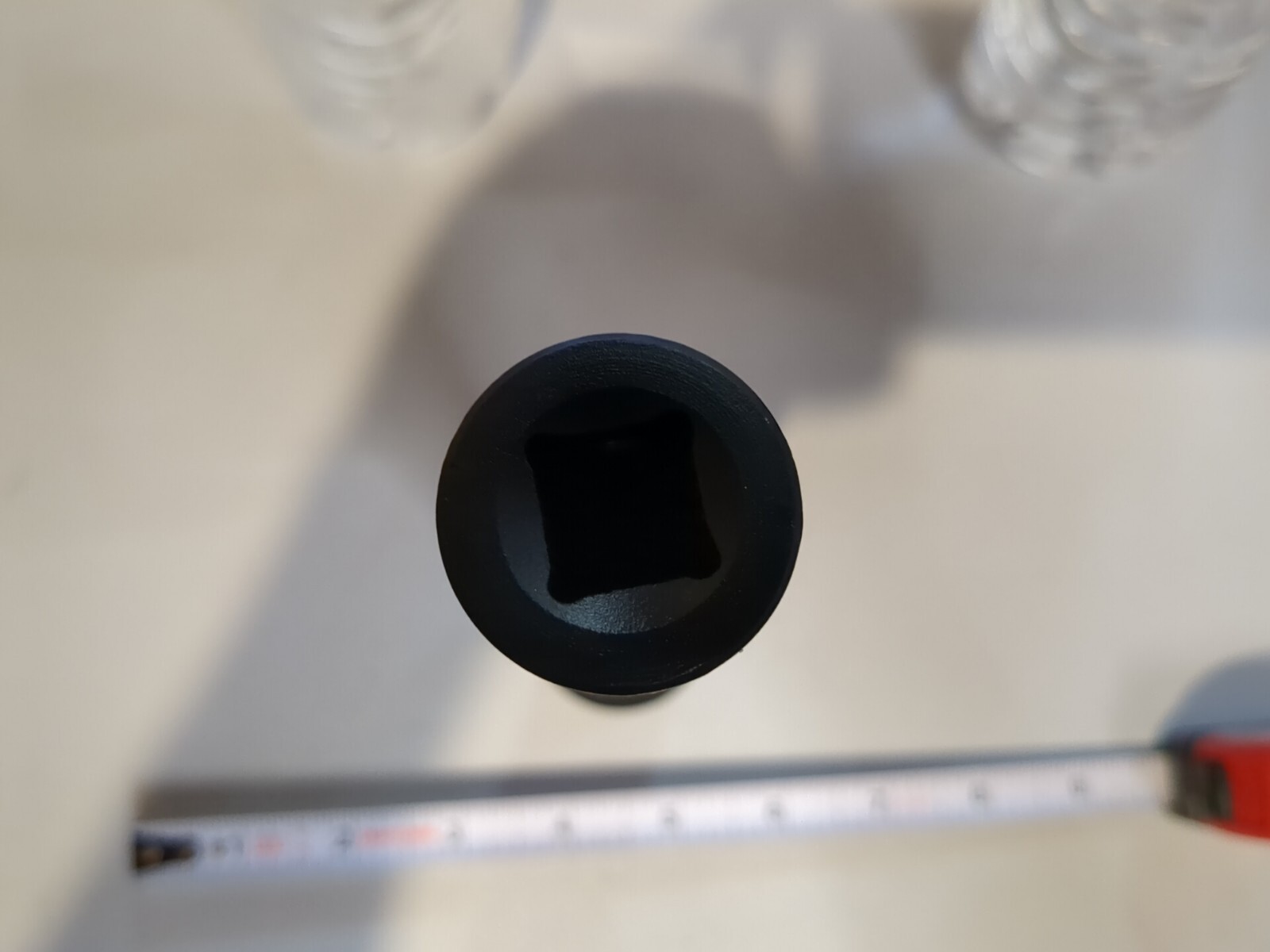 Nut Buster 1/2" Drive x 15/16" Nut, Extra Deep Impact Socket. 8'' long