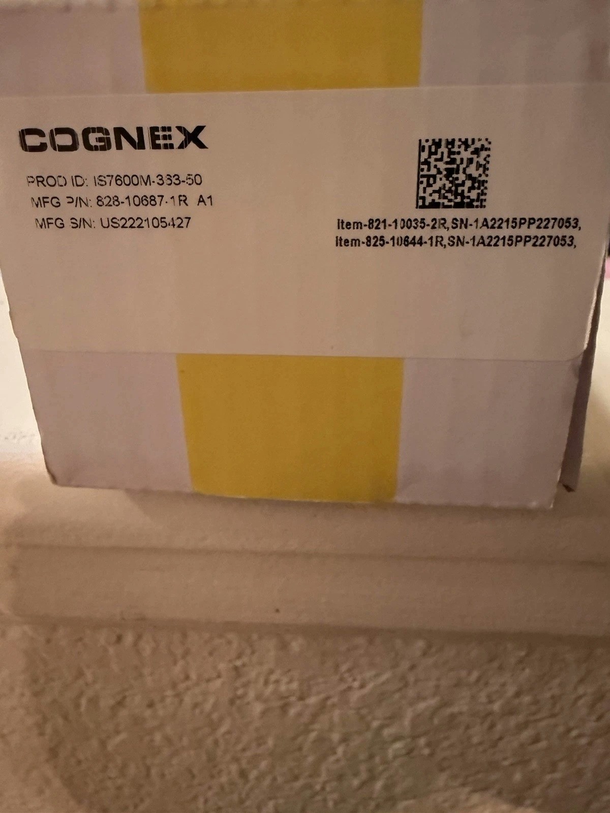 New Cognex IS7600M-363-50 Industrial Camera Machine Vision DHL *aa