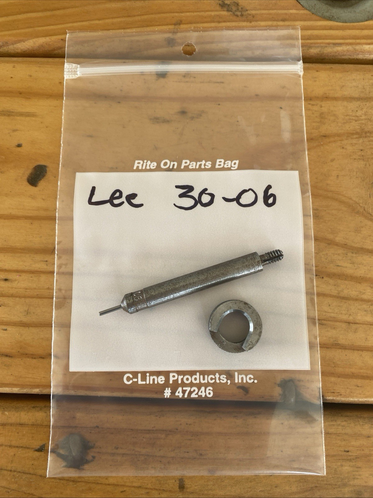 Lee case length gauge and shell holder for trimmer 30-06 Used