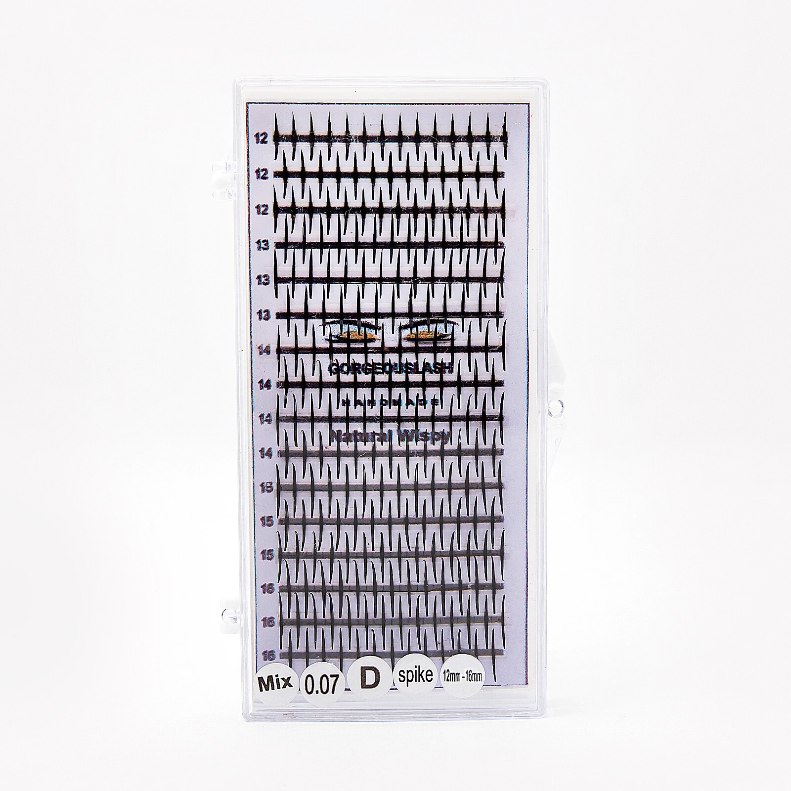 WISPY On Strip, Single Spike Lashes. Premade Lash Spikes. Eyelash Extensions!
