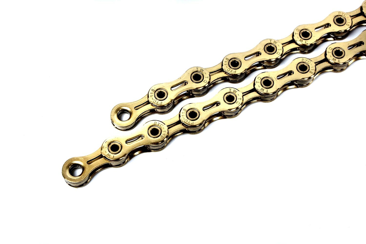 PYC SP1101 Cycle 11-Speed Road MTB Bike Chains Fit Shimano Campy SRAM 116L Gold