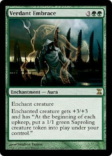 MTG MAGIC THE GATHERING - VERDANT EMBRACE - TIME SPIRAL - NEAR MINT!