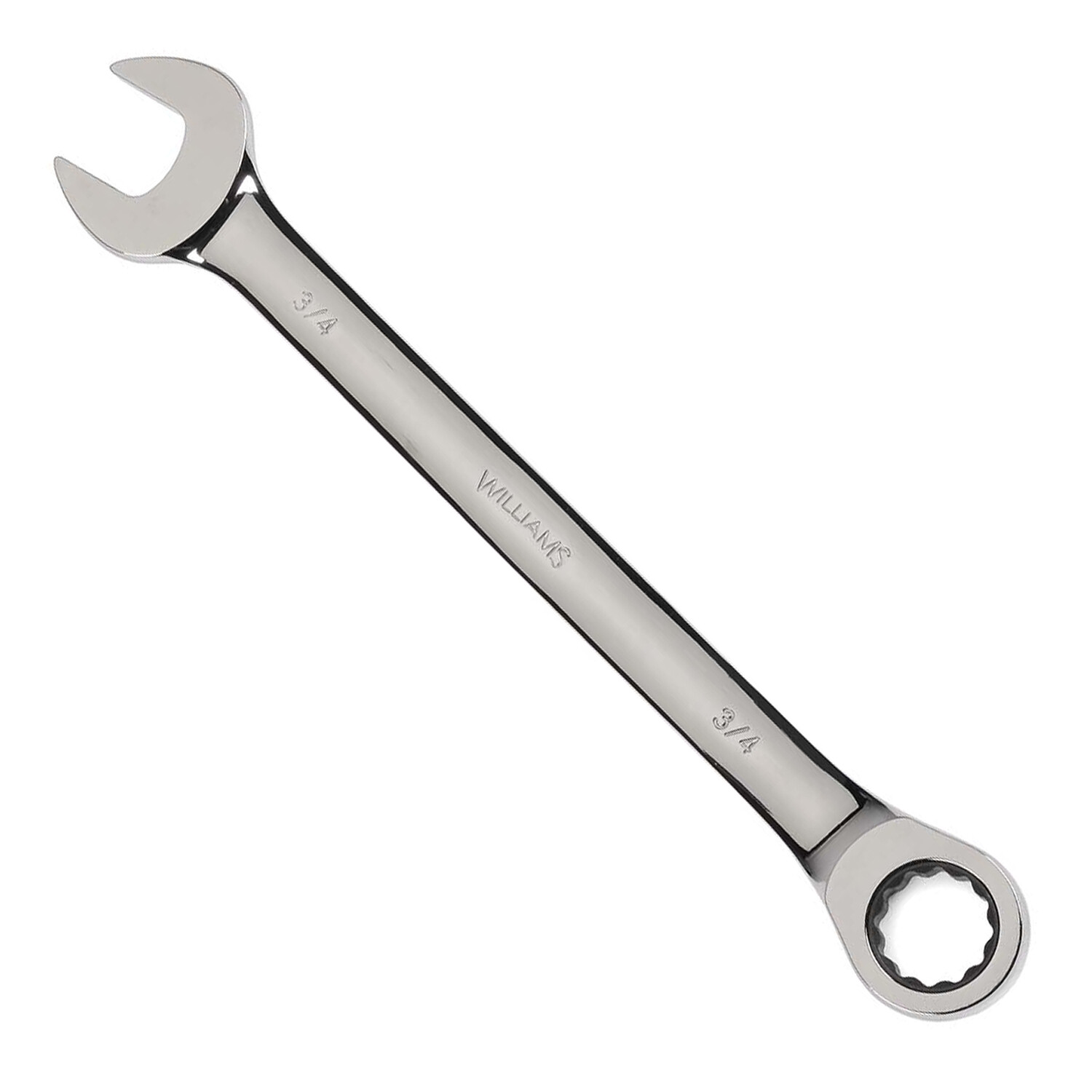 1-1/8" Combo Ratchet Wrench, 12pt Ratcheting Box End. Williams # JHW1236NRC