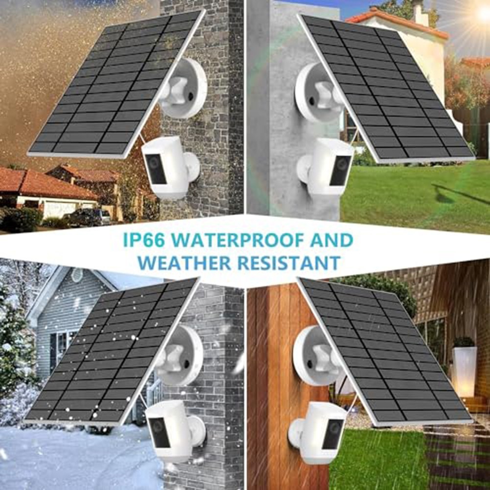 Energy Efficient Solar Charging Solution Designed for Camera Use Outdoors