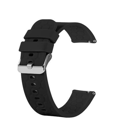 FitTurn Compatible with Soudorv T70 Band, Adjustable Soft Silicone Black