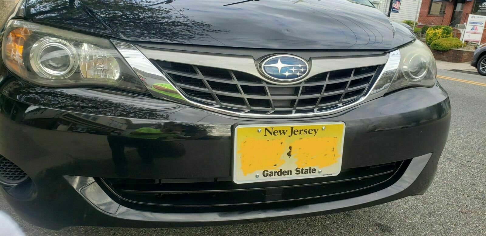 Bumper Rectangular Holes License Plate Kit Bracket for SUBARU Forester 2009-2013