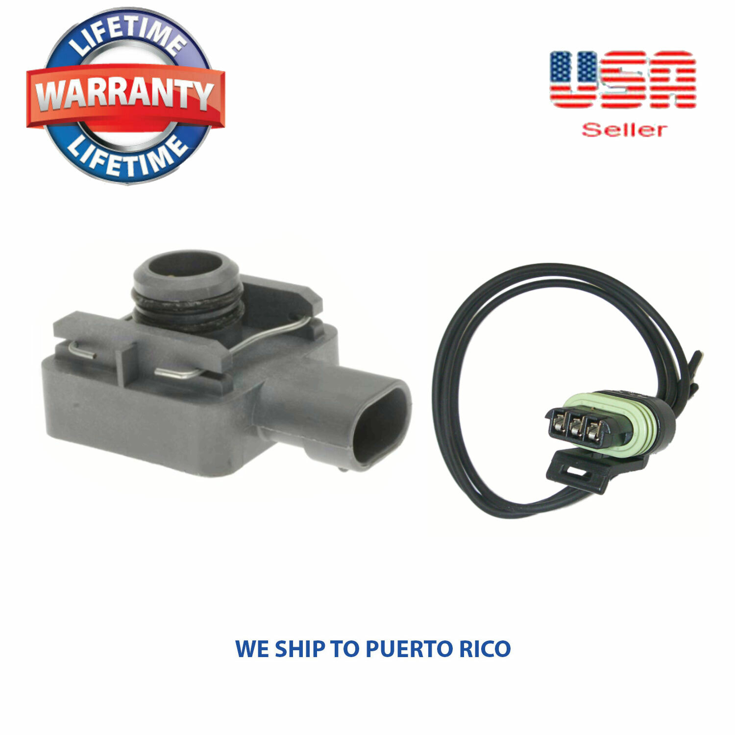 Engine Coolant Level Sensor +CONNECTOR Fits: Buick Chevrolet Oldsmobile Pontiac