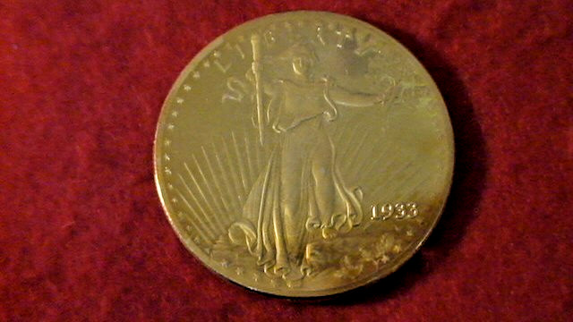 Copy 1933 Liberty Standing Walking 20 Dollar Coin #0Q0020
