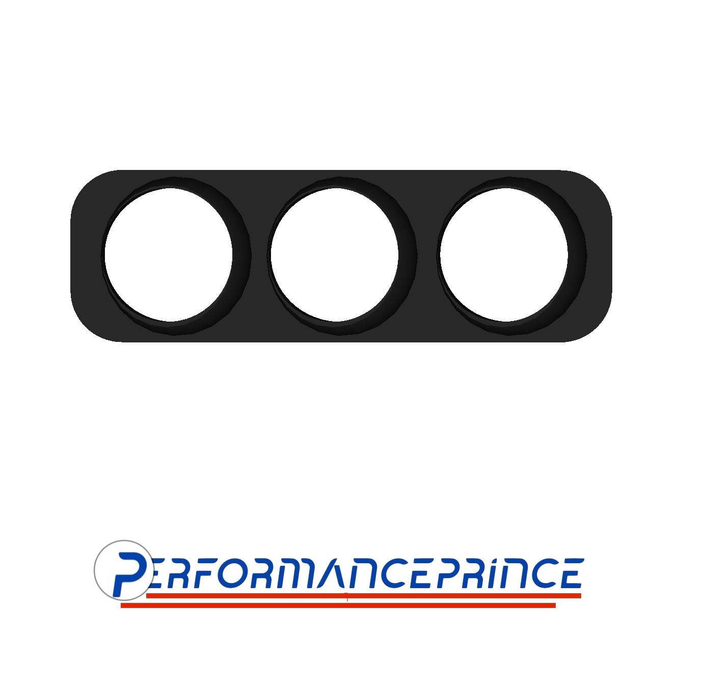 Triple 52mm Vent Gauge Pod Mount for Nissan 200sx 180sx 240sx S13