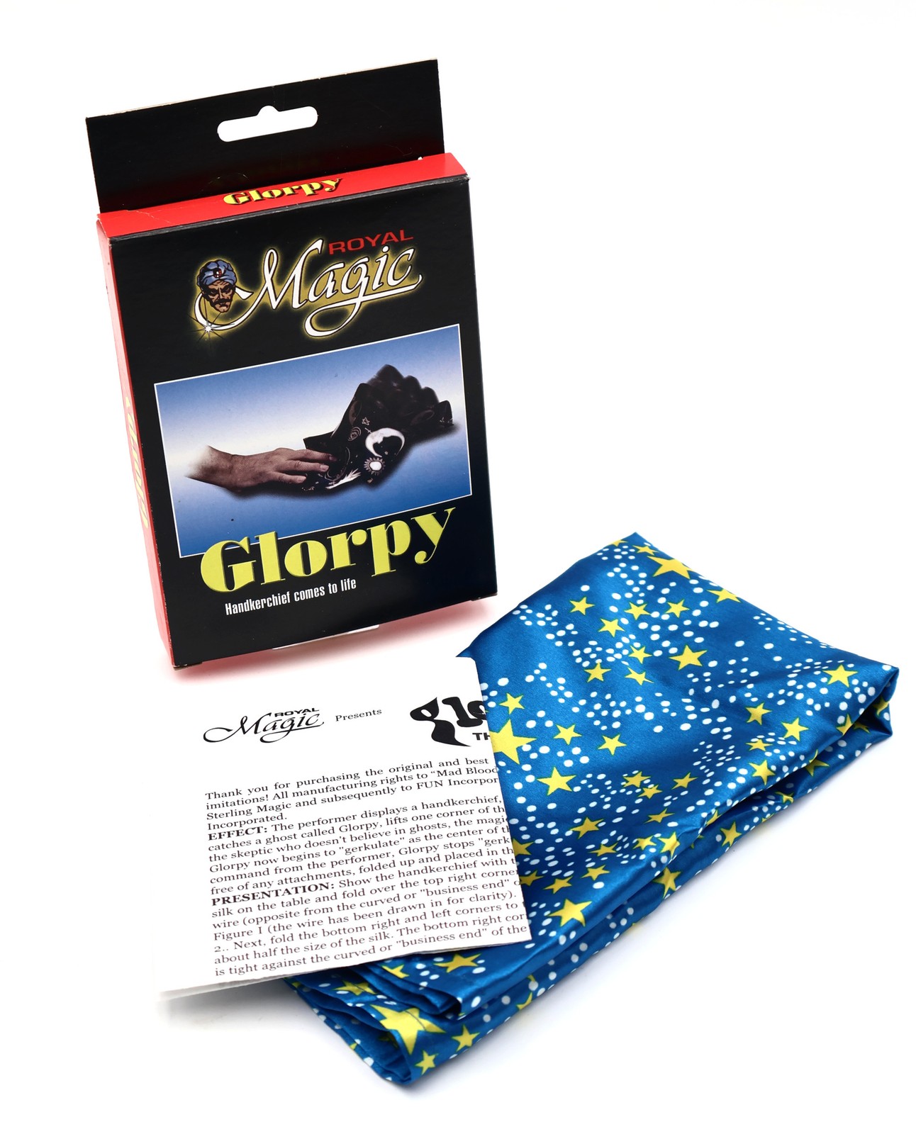 Glorpy Haunted Handkerchief (Galaxy Star Pattern) by Royal Magic