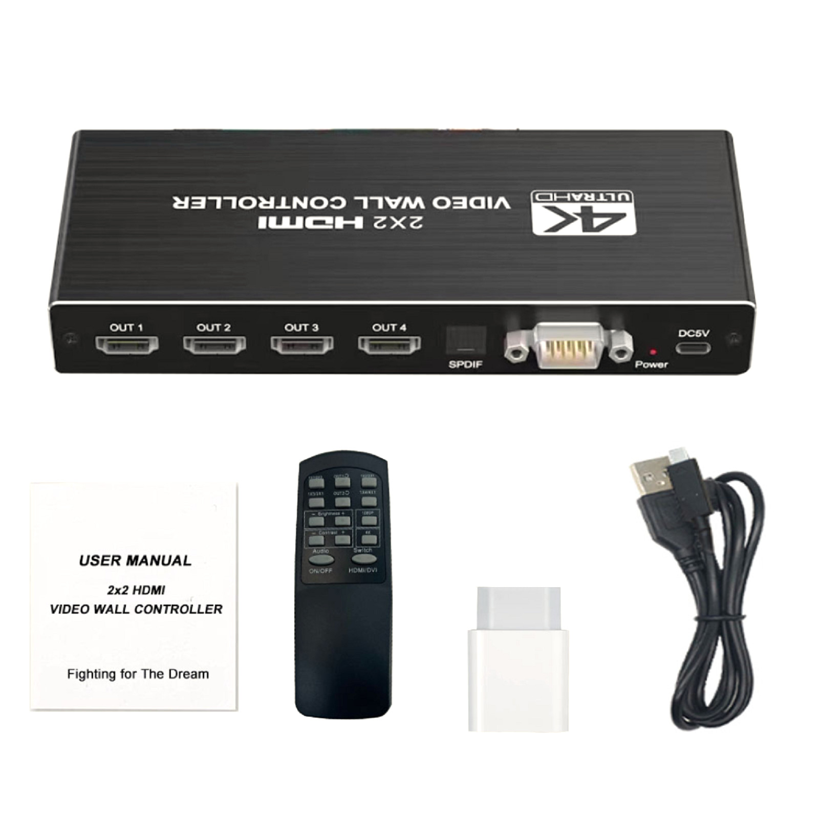 1X2 1X4 1X3 2X1 3x1 4X1 2x2 HDMI DVI Multi Video Controller Processor Splicer a