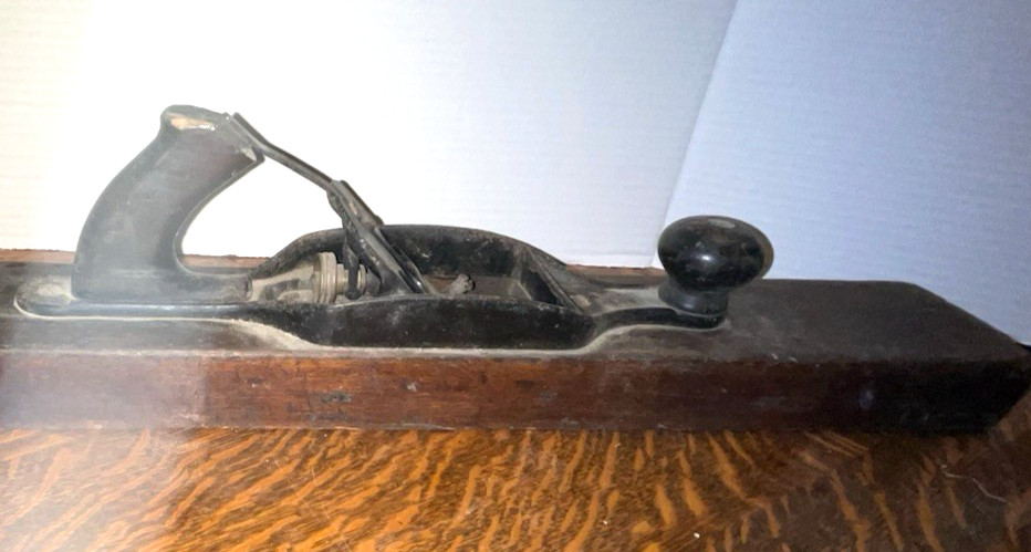 28" ANTIQUE~ STANLEY PLANE~GL CONARD XL #33~ MISSING BLADE
