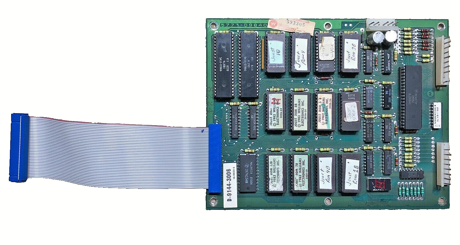 Joust complete PCB board set REPAIR ESTIMATE, BENCH TEST & RETURN SHIPPING
