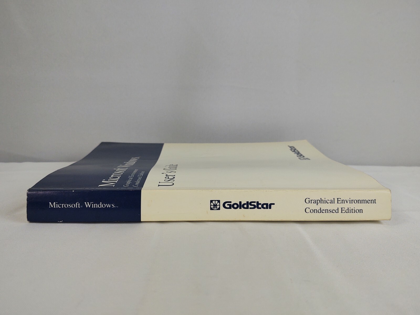 Vtg 1990 Goldstar Microsoft Windows Graphical Environment Condensed Users Guide