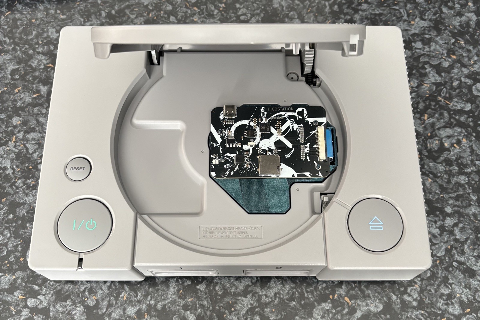 PicoStation PlayStation Ps1 Ode  PU-18 Scph-5552 5502 Top Version