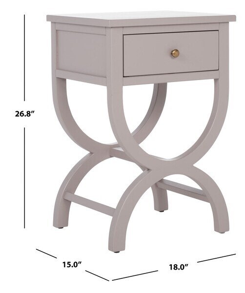 Safavieh MAXINE ACC TABLE W STORAGE DRW, Reduced Price 2172727776 AMH6608C