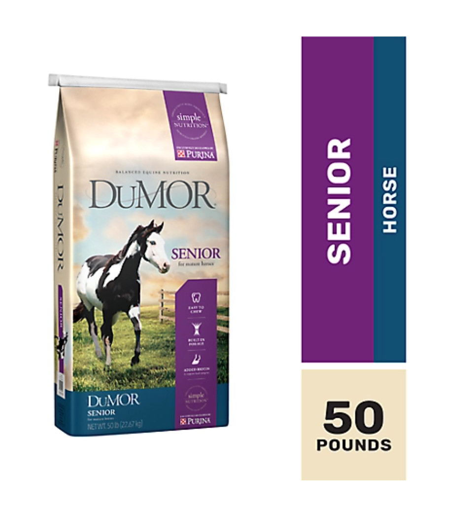Premium Senior Horse Feed - 50 lb Bag | Vital Nutrition for Older Horses
