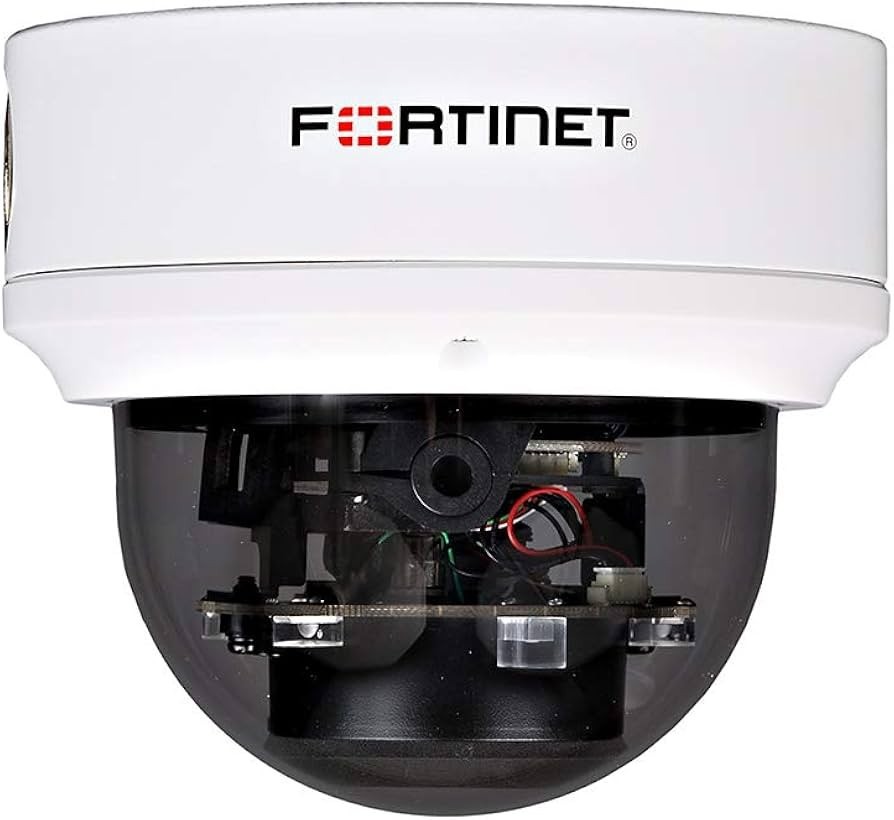 New Fortinet FortiCam Video Security IP Camera FCM-FD40 w/Mounting Kit (Z3E2)