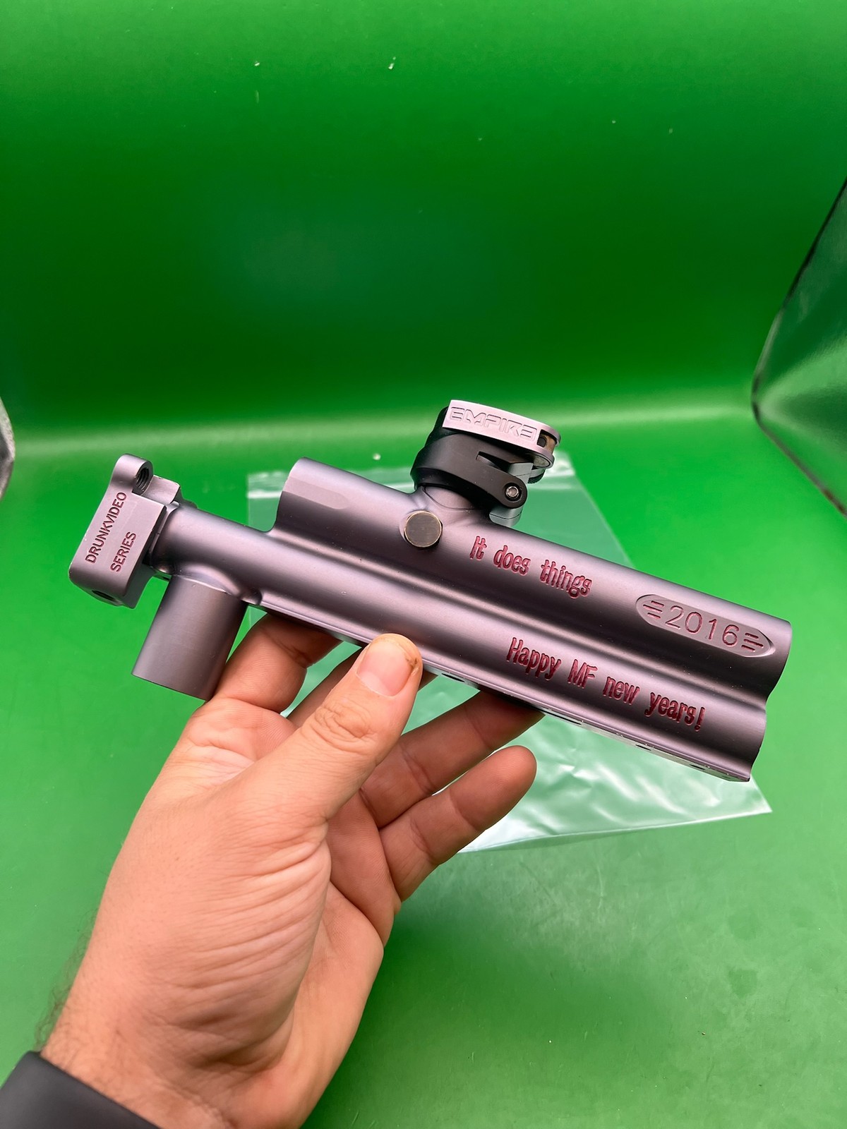 Custom Milled and Engraved Autococker Body