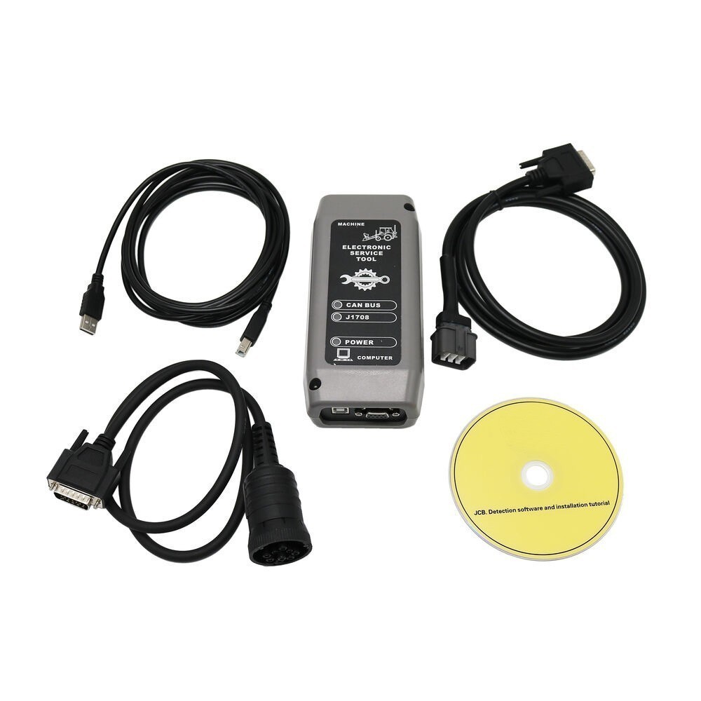 V24.1.3 For JCB Heavy Duty Truck Diagnostic TOOL JCB master4 scanner+ Laptop