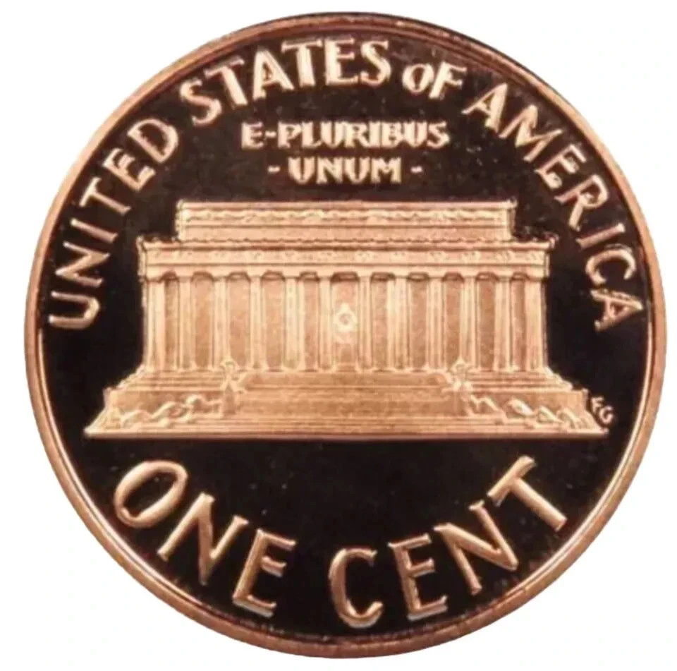 1987-S LINCOLN MEMORIAL GEM PROOF