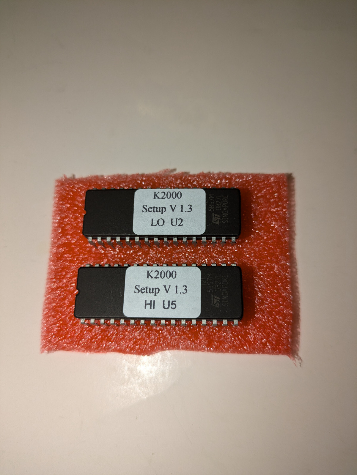 KURZWEIL K2000 K2000R Setup Eproms - new Setup Eproms Version 1.3