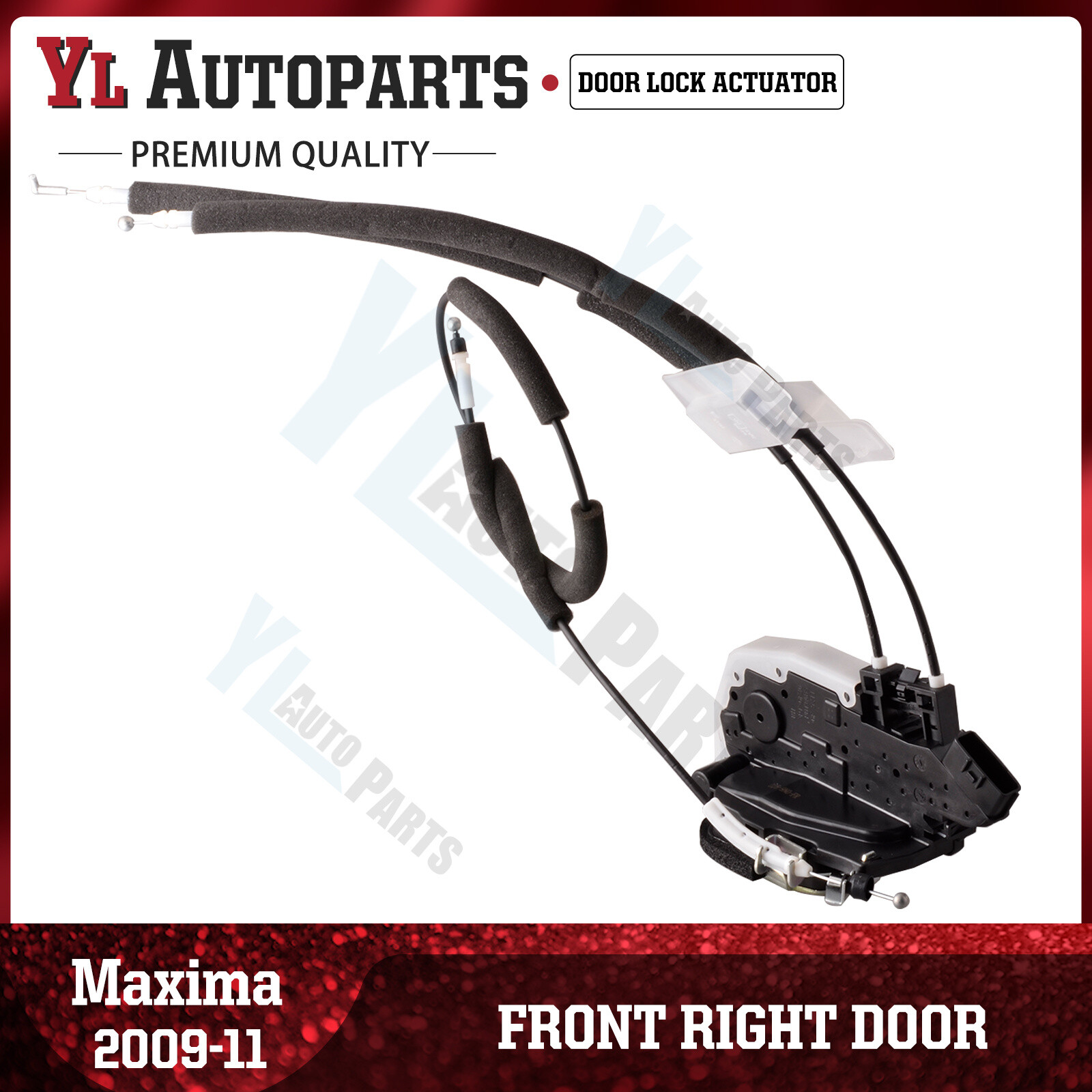 Front Right Passenger Side Door Lock Actuator fit 2009-2014 Nissan Maxima