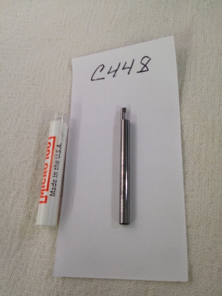1 NEW MICRO 100 SOLID CARBIDE BORING BAR. BB-080150. USA MADE {C448}