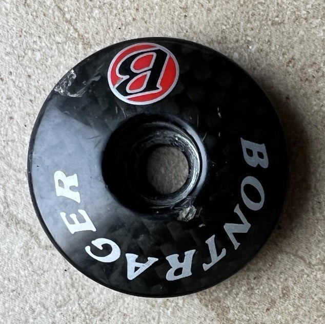 Bontrager 1 1/8 Threadless Top Cap Carbon Wrapped Aluminum