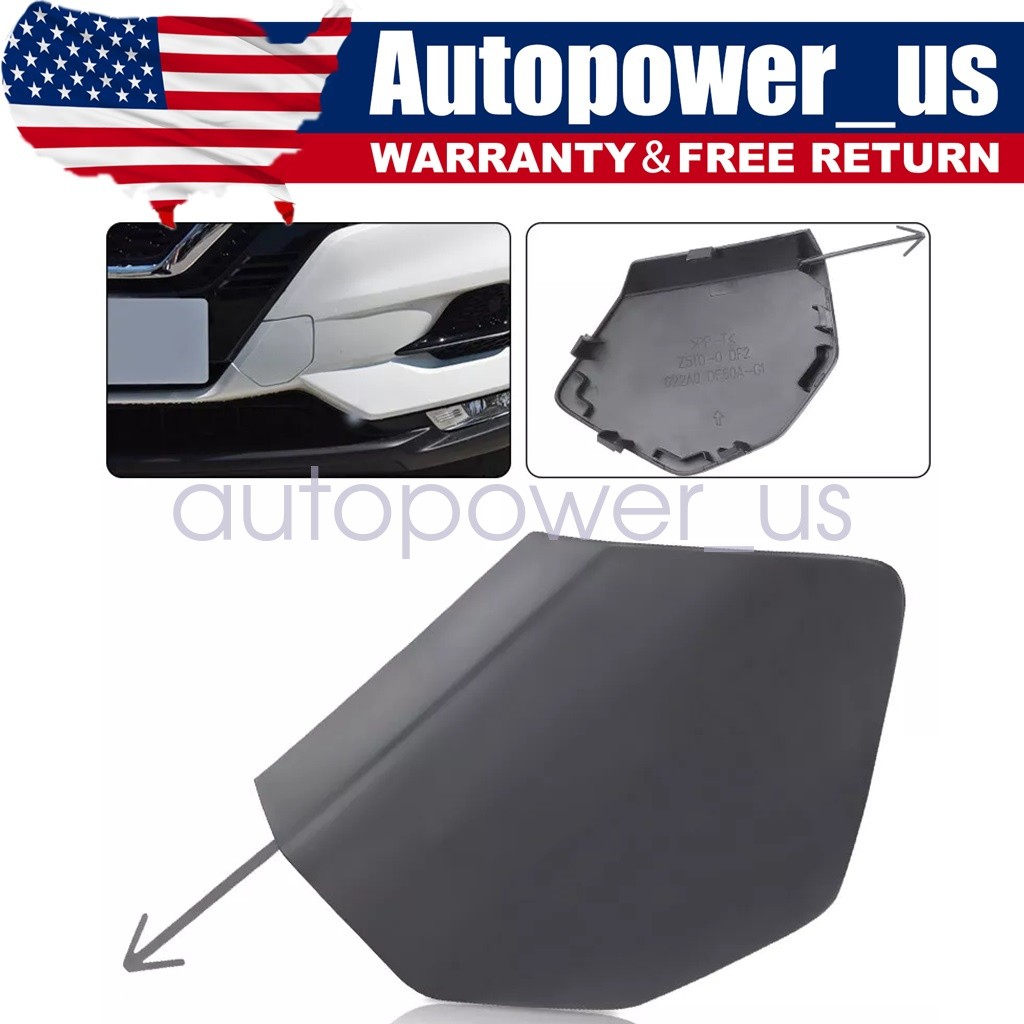 For Nissan Rogue Sport 2020 2021 2022 2023 1Pcs Front Bumper Tow Hook Cover Cap