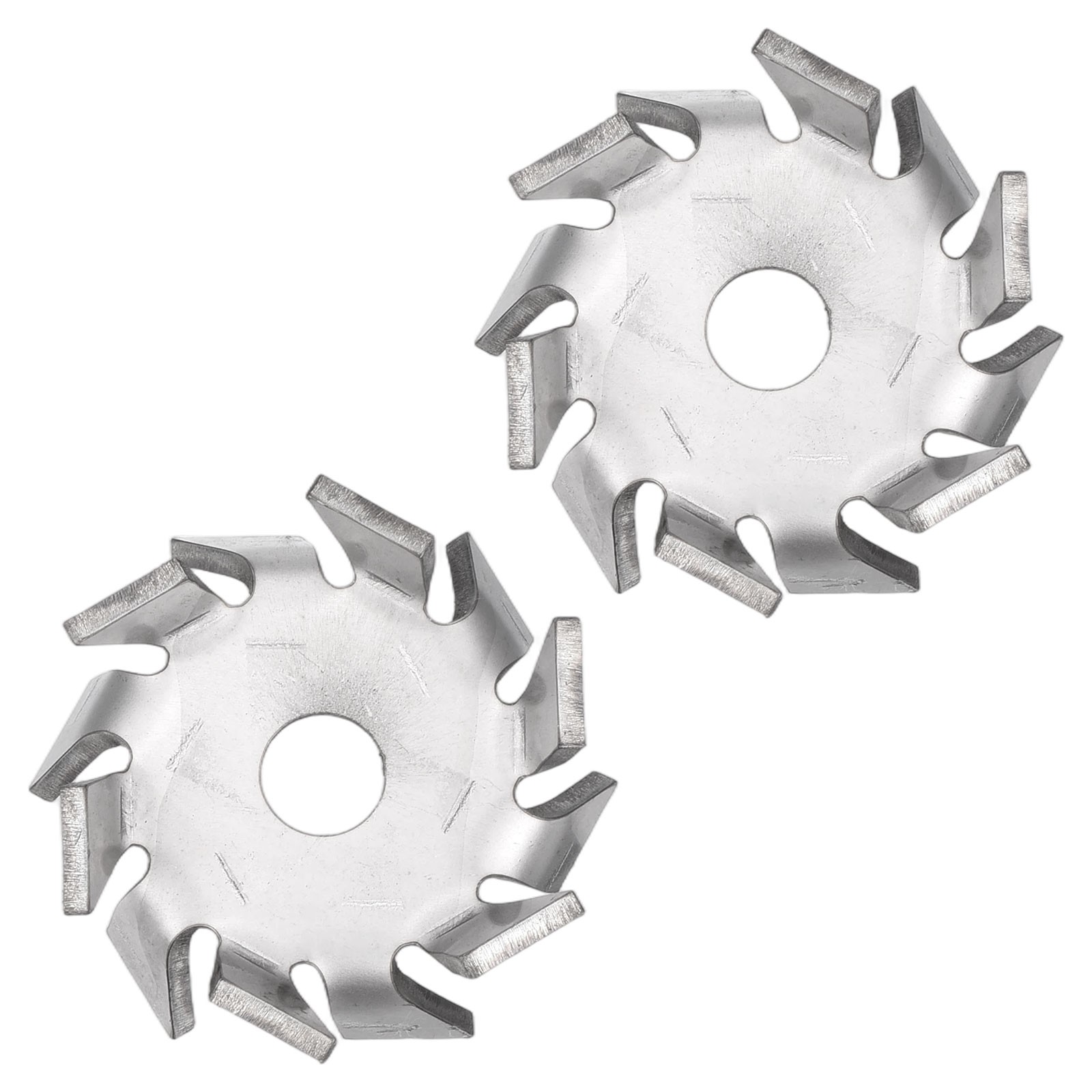 2 Pack Dispersing Disc, 40mm / 1.57" 304 Steel Impeller with 8mm Shaft Hole