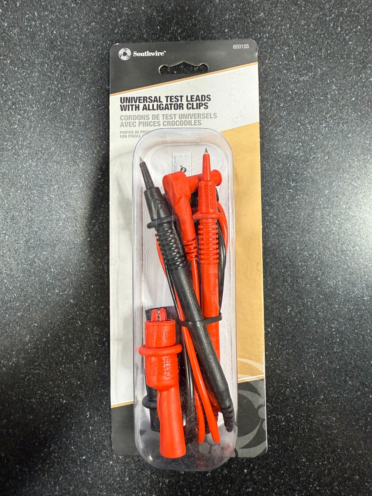 SOUTHWIRE (60010S) UNIVERSAL TEST LEADS WIT ALLIGATOR CLIPS