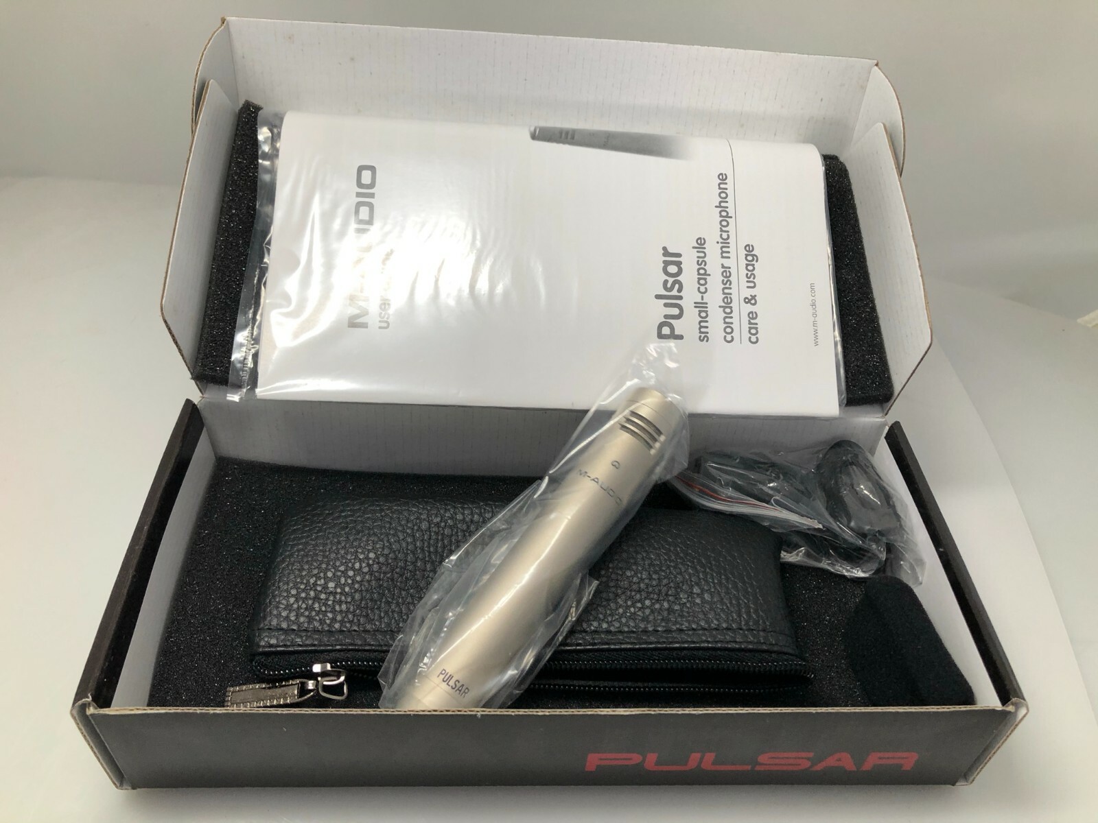 New M-Audio PULSAR Small-Capsule Condenser Microphone
