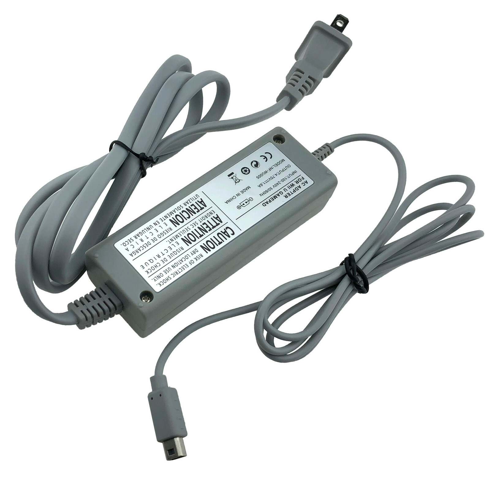 Replacement AC Power Adapter for Nintendo Wii U GamePad Console