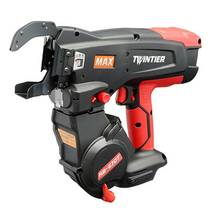 MAX RB-610T TwinTier Cordless Rebar Tying Machine Large Rebar Tool Only w/ Case