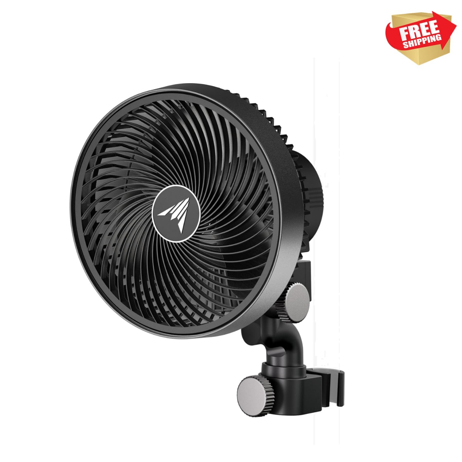 CLOUDRAY EC Motor Clip Fan - 10-Level Oscillation & Smart App Control for Growth