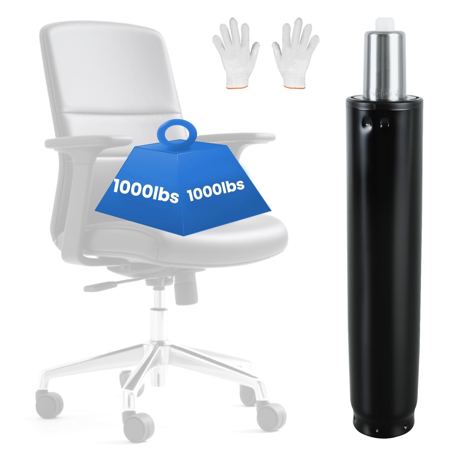 Office Chair Cylinder 1000lbs Adjustable Height Office Chair Hydraulic Cylinder