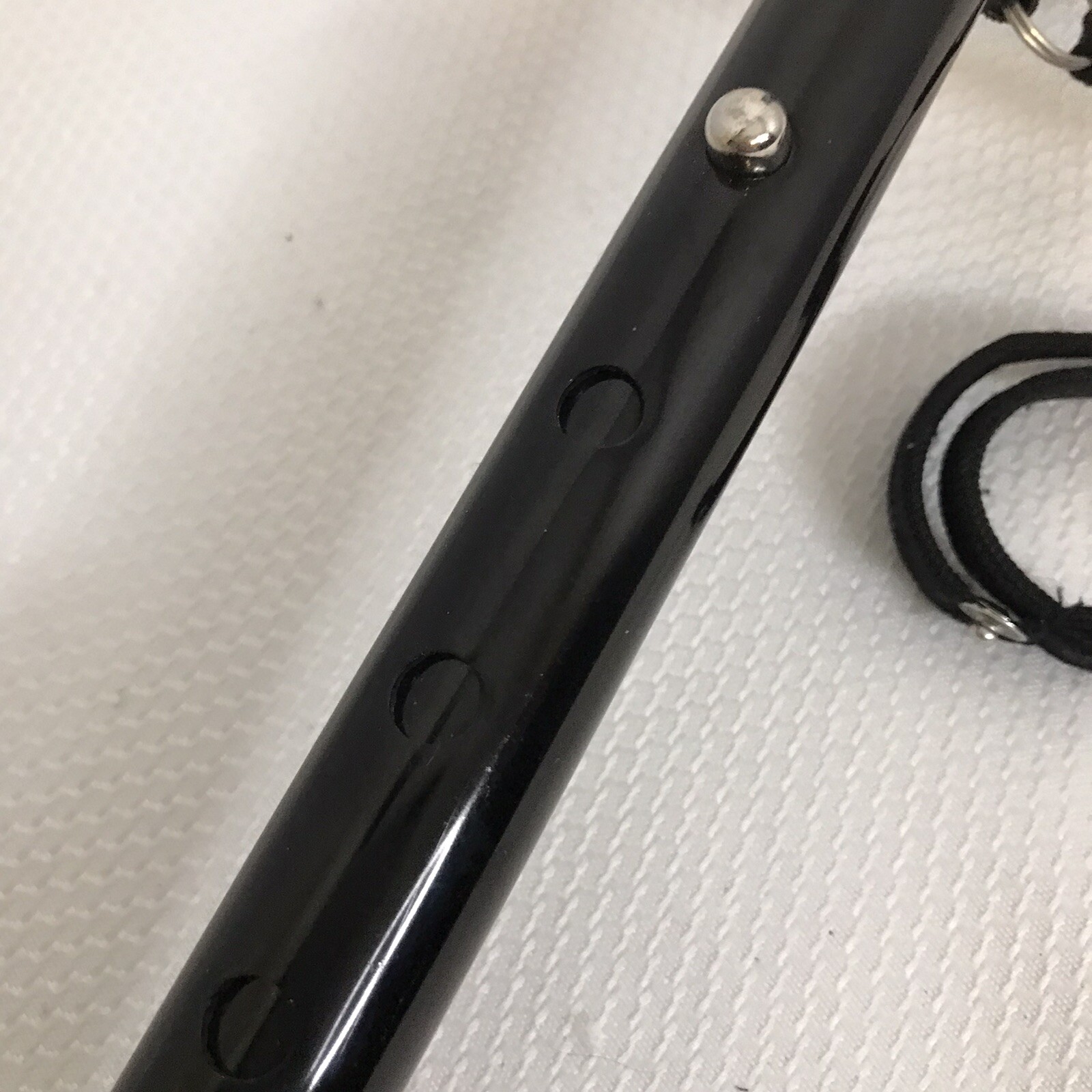 Cane Foldable Black Adjustable Steady Cane With Light Pre-owned