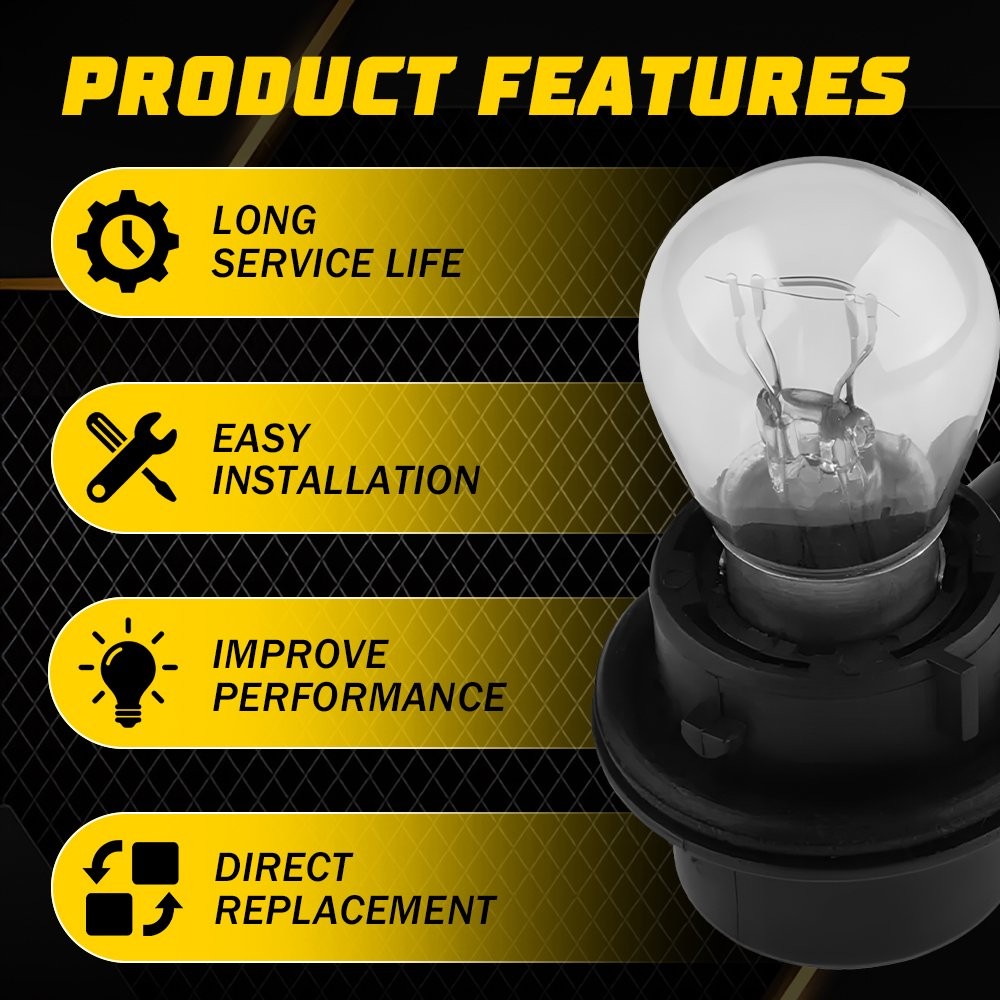 Front DRL Daytime Running Light Lamp Bulb Socket Fit for Jeep Renegade 1.4T