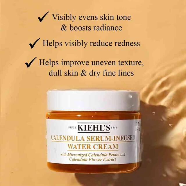 Kiehl’s Calendula Serum-Infused Water Cream 3.4oz / 100ml Sealed