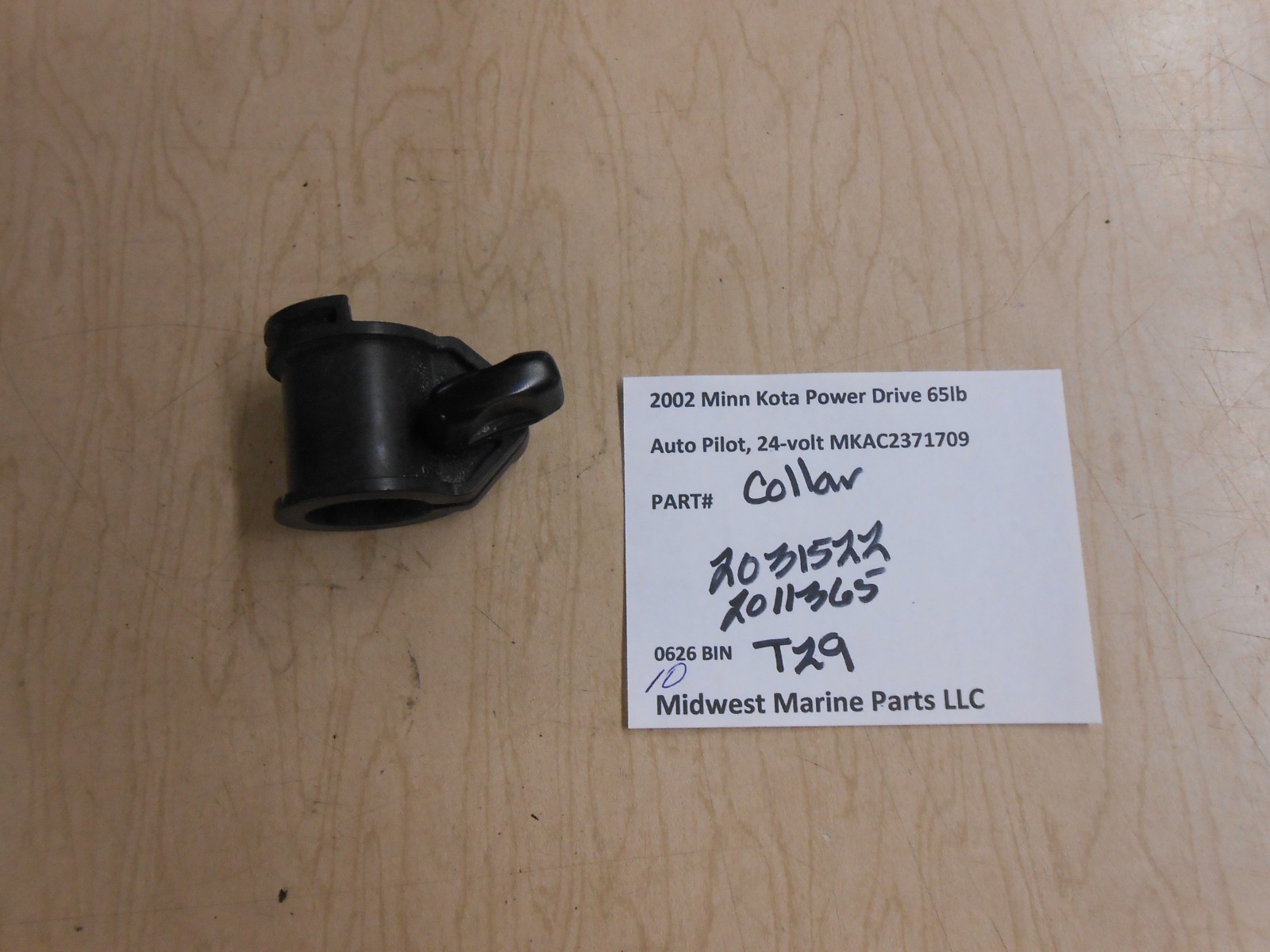 2031522, 2011365 Minn Kota 2002 65lb Power Drive Auto Pilot collar T29