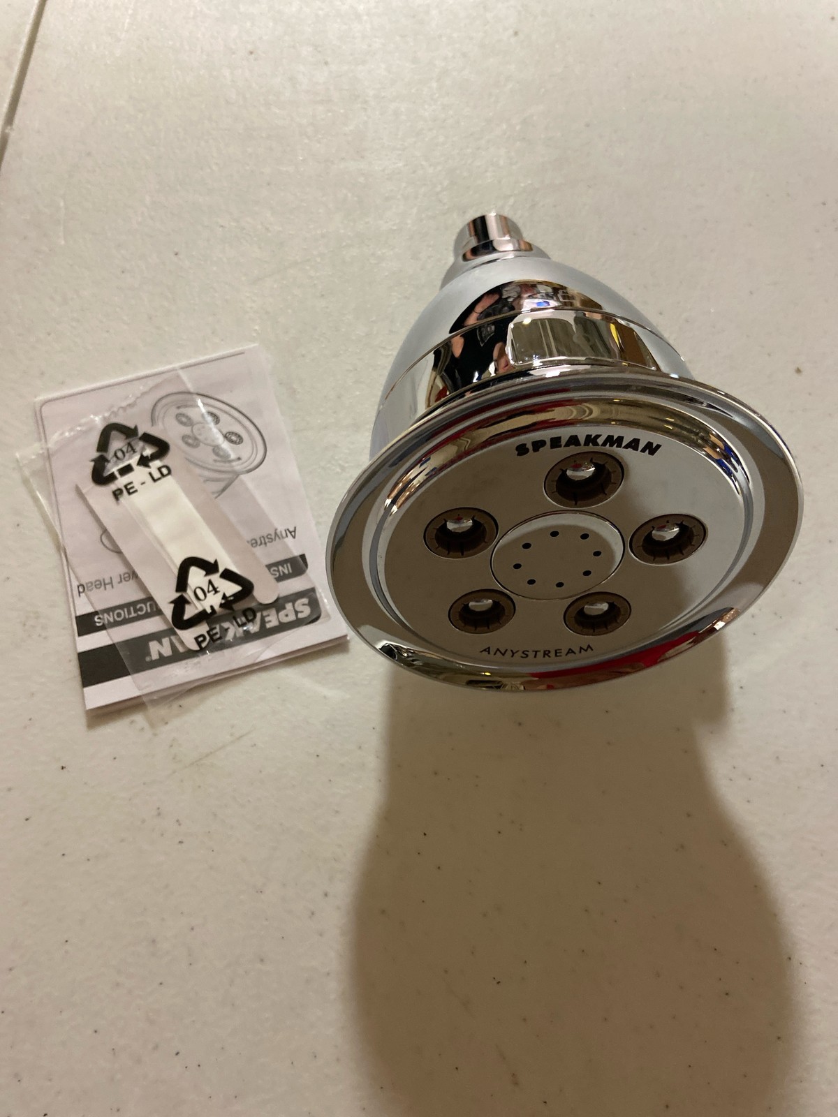 Speakman S-2005-HBF-E175 Hotel Pure 1.75 GPM Multi-Function Shower Head - Chrome