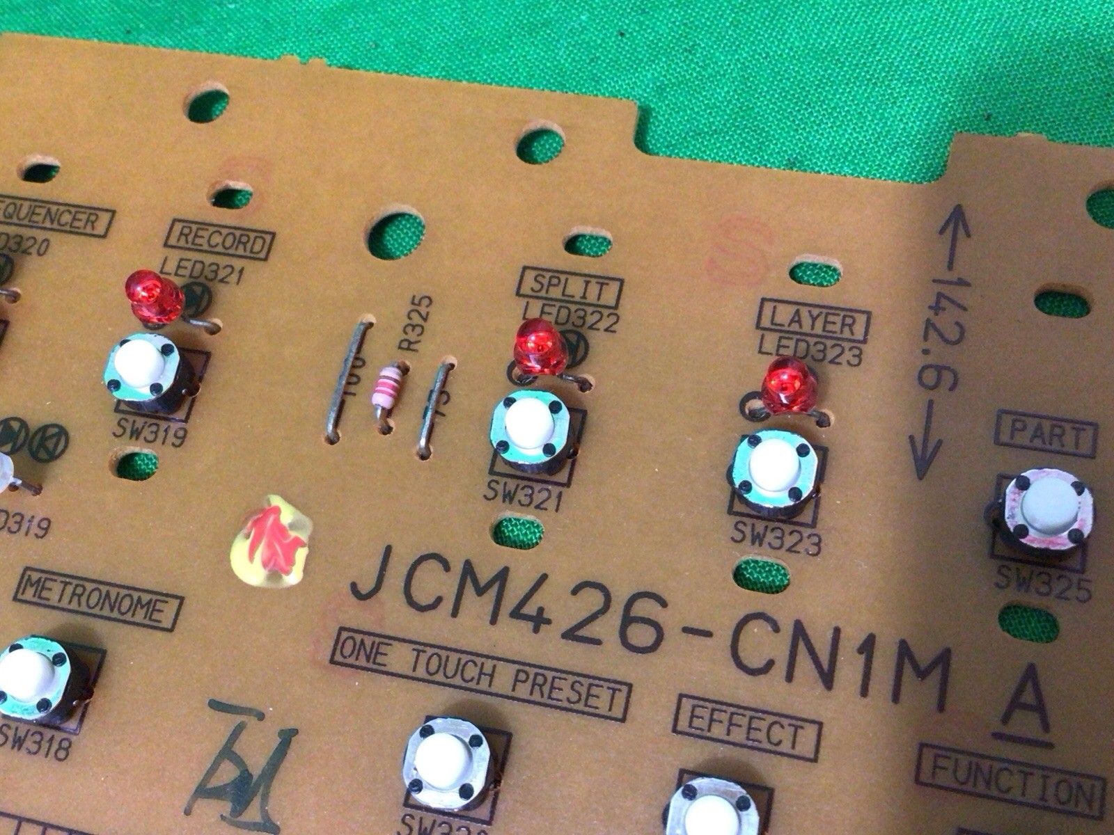 CASIO PL-40R Digital Piano Board JCM426-CN1M