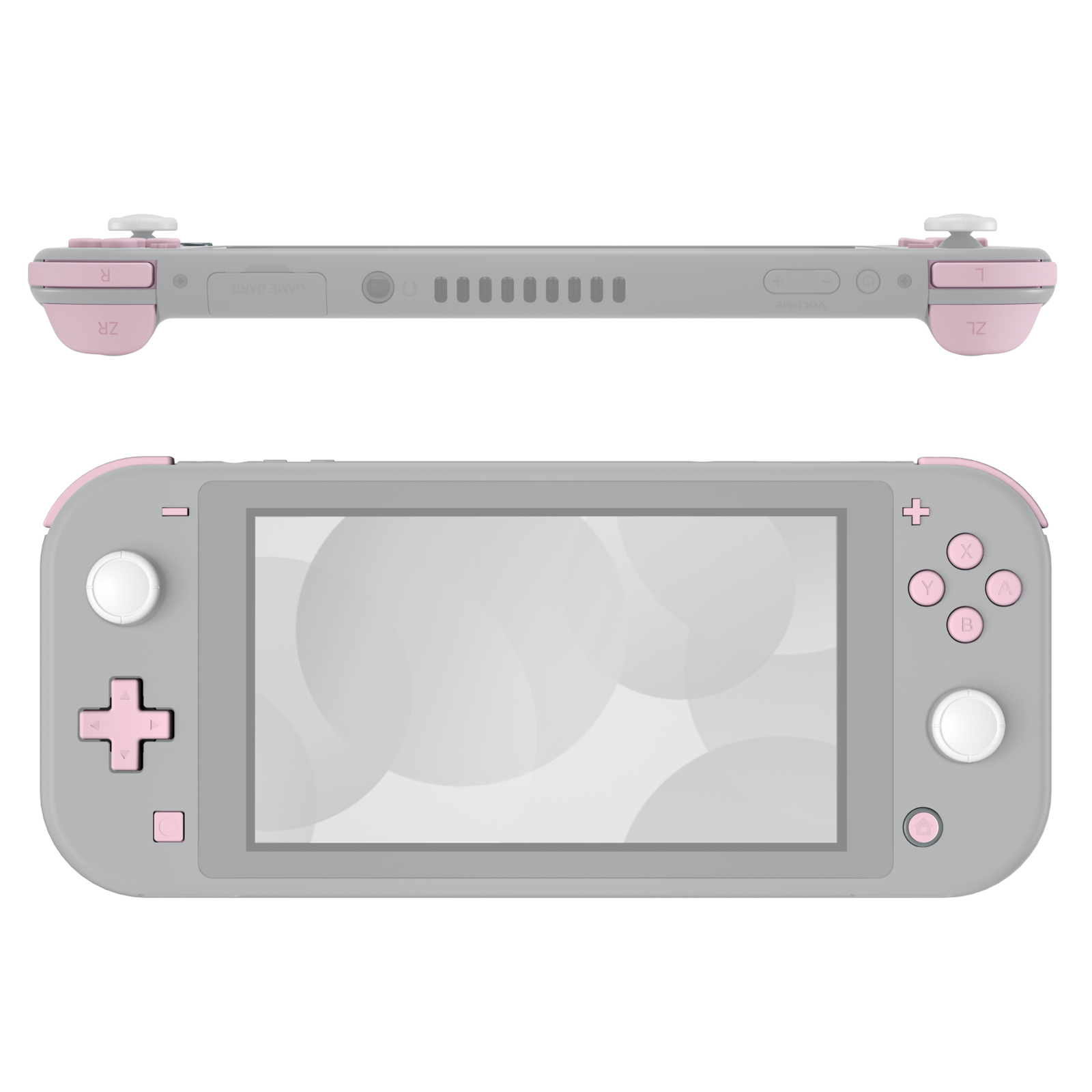 Custom DIY Sakura Pink Replacement Dpad ＆ Face Buttons for Nintendo Switch Lite