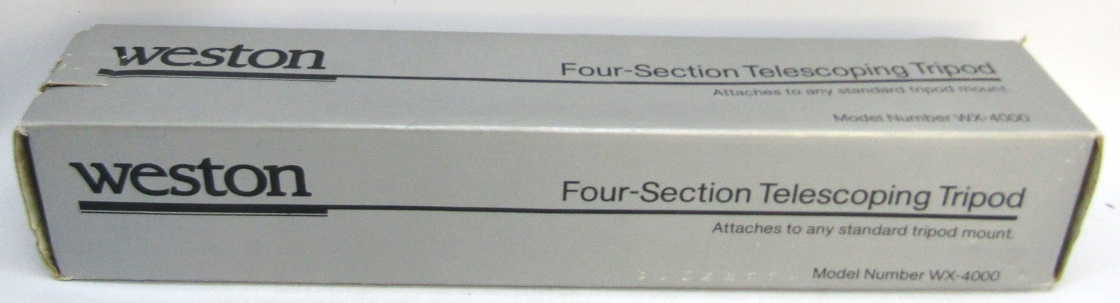 Weston Four-Section Telescoping Tripod Model # WX-4000.