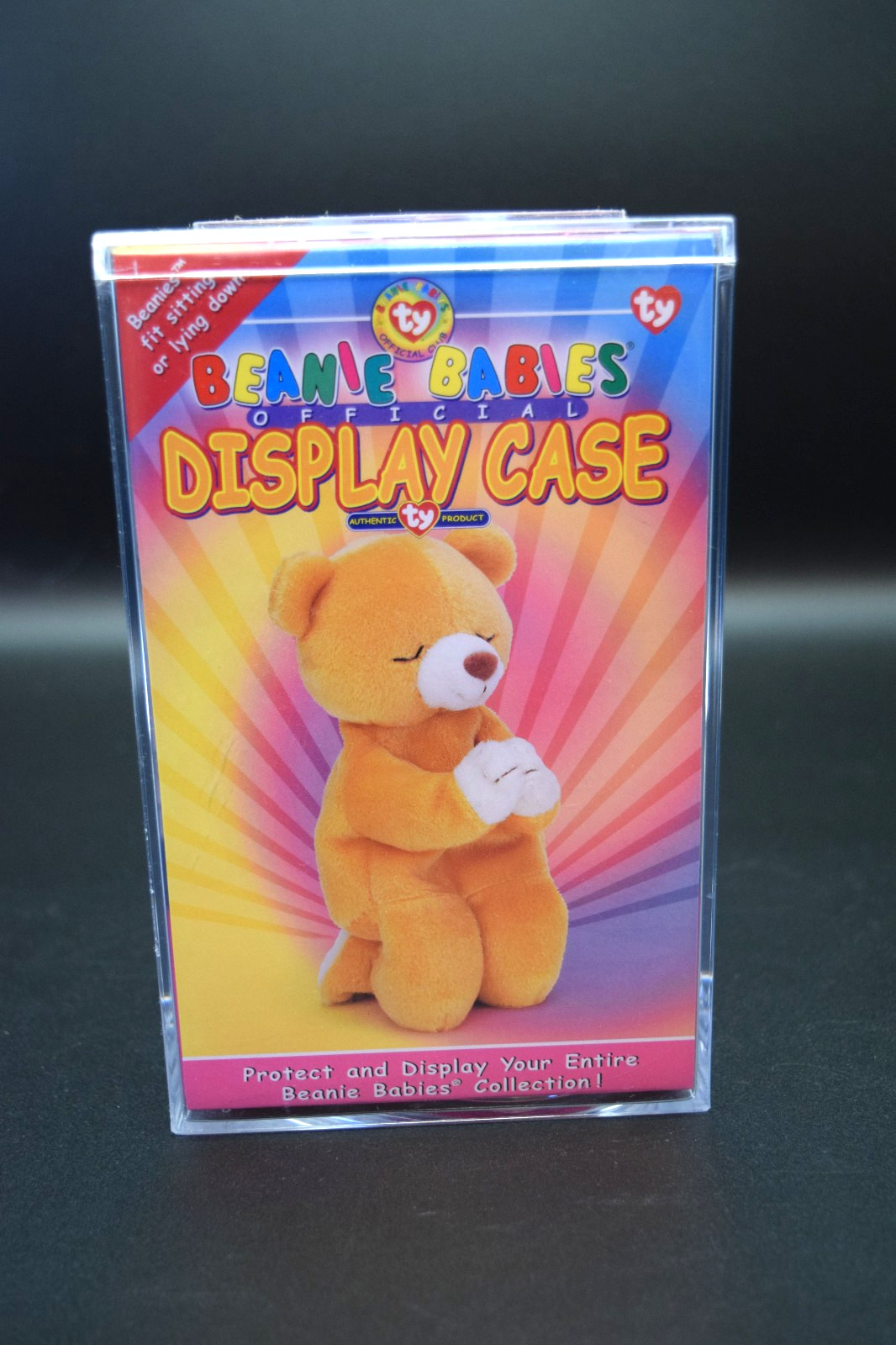 Original TY Beanie Baby Acrylic Plastic Display Case INSERT ONLY-PLEASE READ